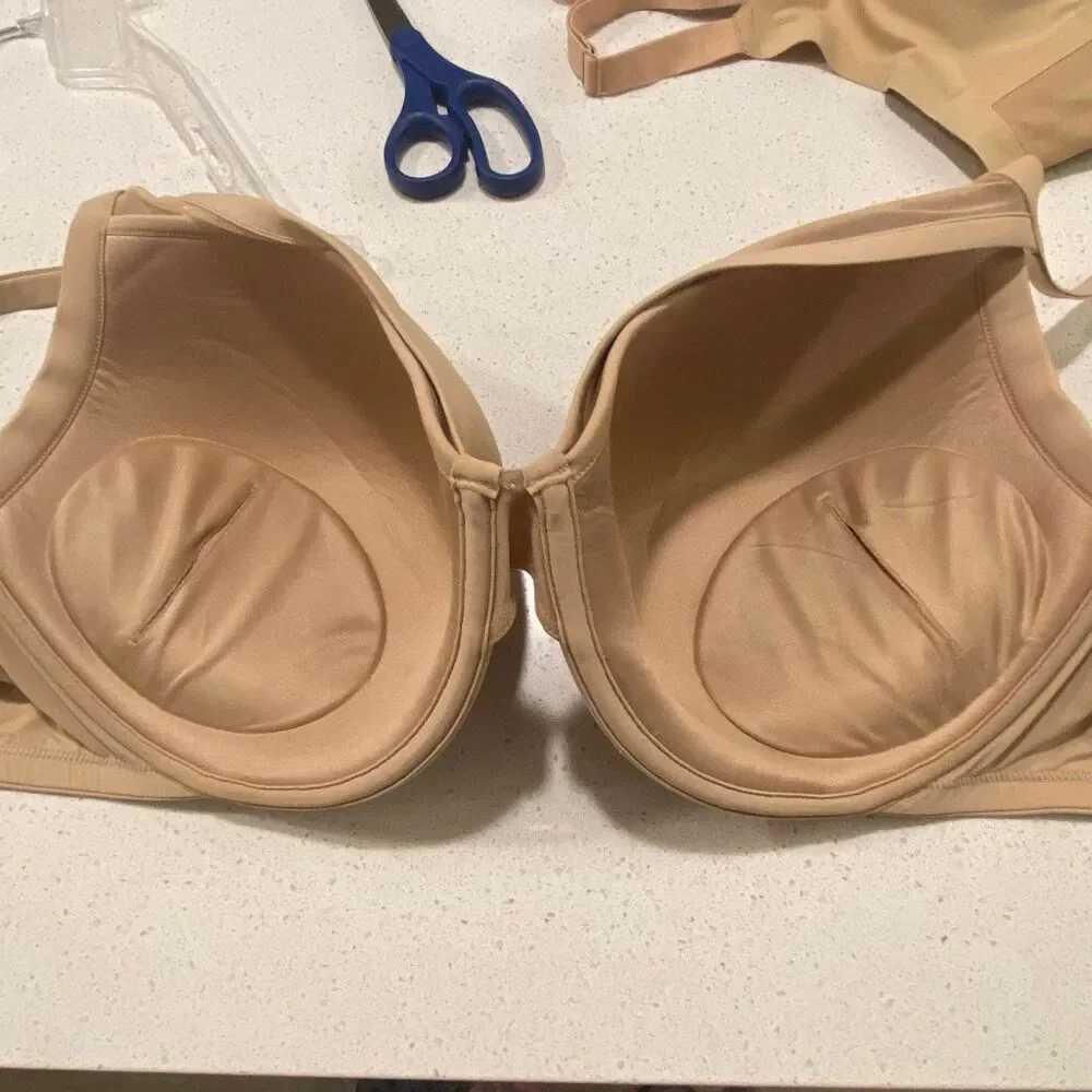ThirdLove classic contour, plunge bra, size 38F